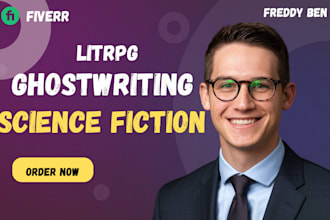 edit and ghostwrite sci fi and litrpg novels with science fiction writing expert