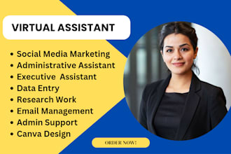 be your long term personal administrative executive virtual assistant
