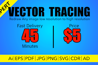 convert image to vector, vectorize jpg to ai pdf svg
