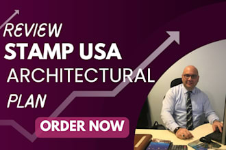 redesign, review and stamp your architectural plan, mep drawing for city permit
