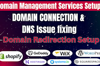 connect domain fix transfer any domain to wordpress wix shopify squarespace