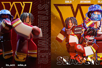 make you a roblox sports thumbnail