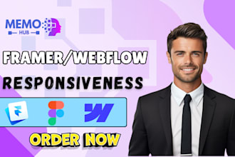 design framer website webflow website redesign fix framer and framer responsive