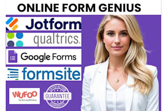 create google form jotform qualtrics questionpro formsite wufoo template design