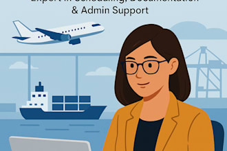 experienced virtual assistant for aviation maritime industry support