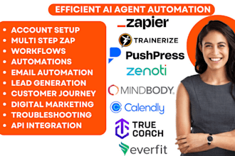 automate zapier trainerize everfit pushpress truecoach zenoti mindbody calendly