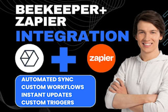 integrate beekeeper to hubspot salesforce jira asana bamboohr using zapier