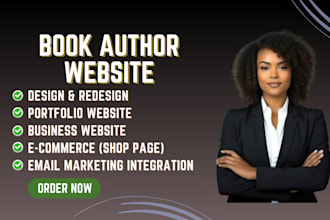 do ebook website author website, children book author website, portfolio website