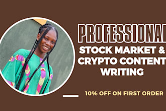 do stock market course content trading ebook seo article cryptocurrency workbook