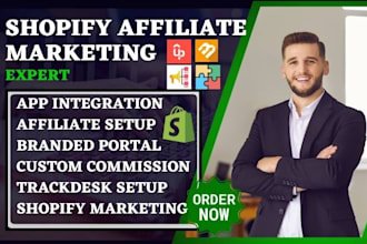 setup shopify affiliate marketing program uppromote bixgrow goaffpro referrly