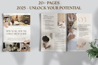 design mindfulness ebook pdf workbook formatting self help ebook canva pro ebook