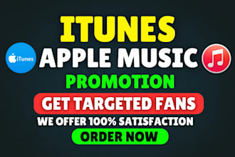 do apple music promotion itune music spotify music promotion audiomack music SEO