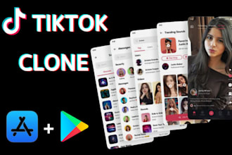 make a clone of tiktok and bigo live