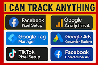 meta facebook pixel, tiktok pixel, google analytics, ads conversion api tracking