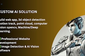 build webapp,3d object detection motion track,point cloud,computer vision opencv