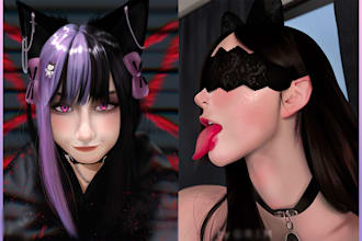 draw any character, cosplay into a realistic portrait