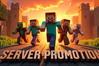 minecraft server promotion, fivem server advertisement to get active players