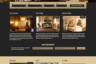 high converting hotel website, booking, tour website with wordpress, wix shopify