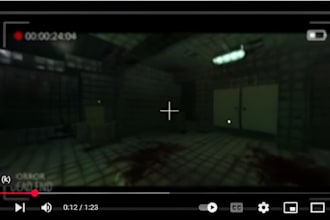 create a terrifying roblox map design with horror gameplay and ai