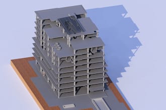 do structural revit modelling and analysis for construction projects