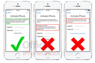 help to resolve icloud activation issue