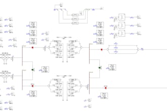 perform pscad and etap power system modeling and analysis