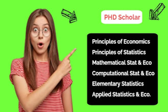 do principles economics elementary applied computational mathematical statistics