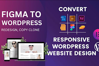 adaptive fashion store website,figma wordpress web design,layout,template design