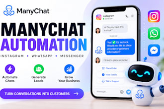 build manychat automation manychat instagram chatbot tidio discord bot whatsapp