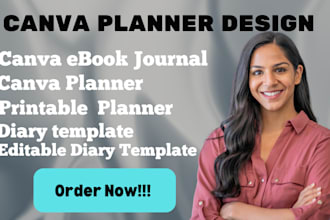 ebook journal, printable planner journal planner budget planner journal planner