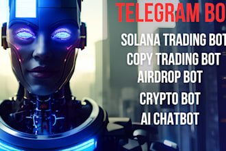 create crypto bot, ai chatbot, trading bot, copy trading