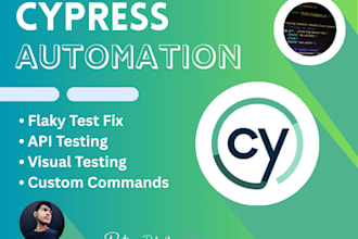 provide cypress automation testing services for your web application
