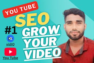 manage your channel manager or youtube video SEO expert