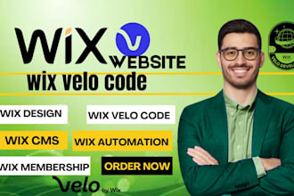 wix website design wix dynamic page wix velo code html css  wix blog wix cms