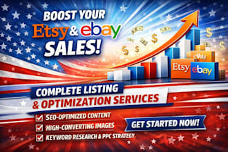 boost your etsy and ebay sales with complete listing and optimization services