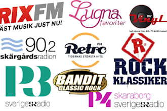 do music promotion and viral marketing on 5 best swedish radio