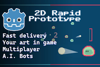 prototype your 2d game idea in godot