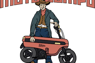 draw personalized hobby illustration for any person