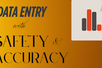do accurate data entry, formatting, and file conversion