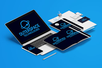 create a visual branding kit and corporate identity