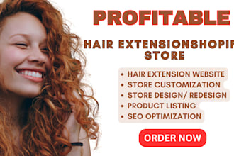 design hair extension shopify store hair extension website shopify store