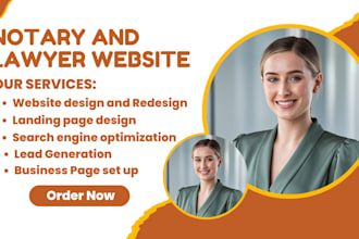 design attorney, lawyer, law firm, services notary business, squarespace website
