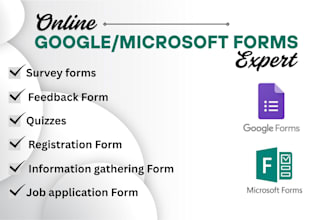 create google forms for registration, appointments, polls