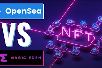 list your 10k nfts for auction on leading marketplaces with nft smart contract