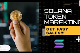 do crypto promotion, promote telegram pumpswap  solana memecoin to reach 600m in