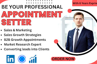 be your linkedin marketing and sales outreach manager