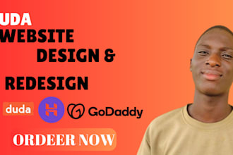 design and build you a website using duda website builder,duda website