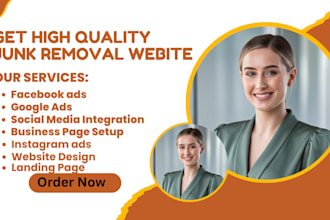 junk removal website junk removal leads junk removal landing page junk removal
