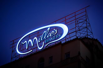 design custom signage, stationery, brand image, for you