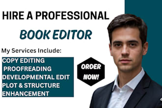 do book editing for your novel memoir romance story fiction or non fiction book